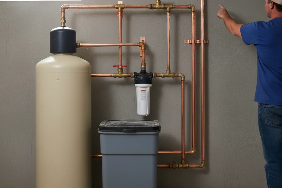 Whole-house water treatment system installed in Loris